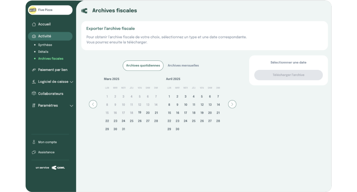 Archives fiscales portail offre intégrale de CAWL