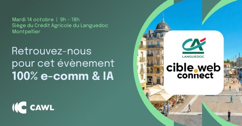 Nous serons présents à l'évènement hashtag#CibleWebConnect 2025 !