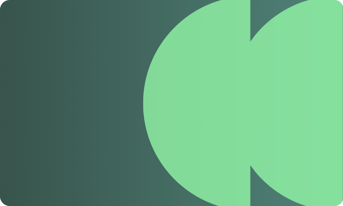 Fond vert degradé cawl